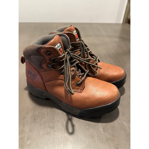 Timberland Pro Series Size 8M Men's Composite Toe 6-Inch Work Boot comfort - Picture 1 of 8